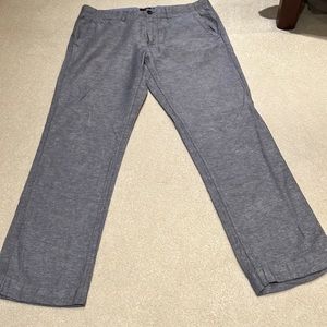 Banana Republic linen and cotton drawstring pants 34 waist 34 length